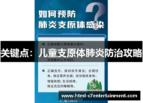 关键点：儿童支原体肺炎防治攻略