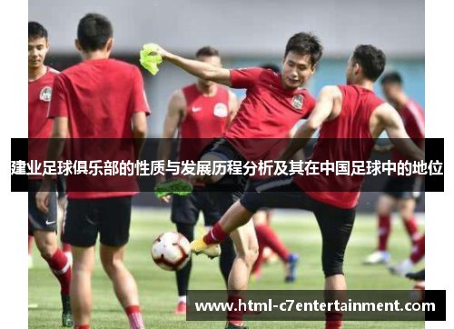 建业足球俱乐部的性质与发展历程分析及其在中国足球中的地位